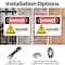 Signmission Hazard Danger Sign, Plastic, 10in W x 7in L, 2PK OS-2PACK-DS-P-710-L-1301 - alternate 3